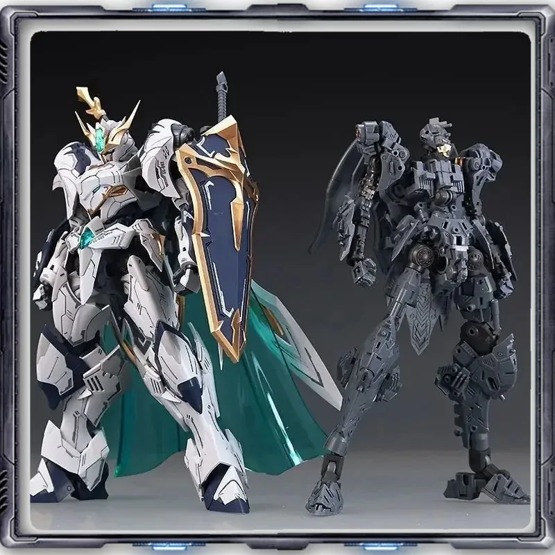 

STOCK Original SNAA HG 1/144 SC-002 TITAN GREATSWORD TRISTAN Model The Round Table Knights Figurine Model Pvc Statue Toys Gifts