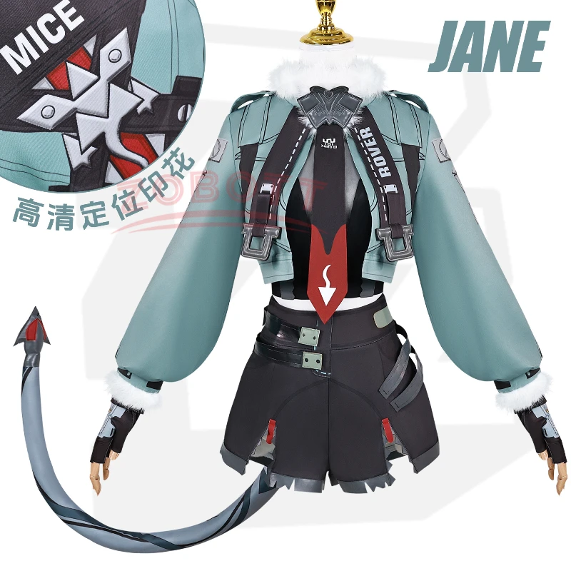 

Новый комплект костюмов для ролевых игр Jane Doe, парик, обувь, поддержка Хэллоуина, Рождества, карнавала, хит продаж