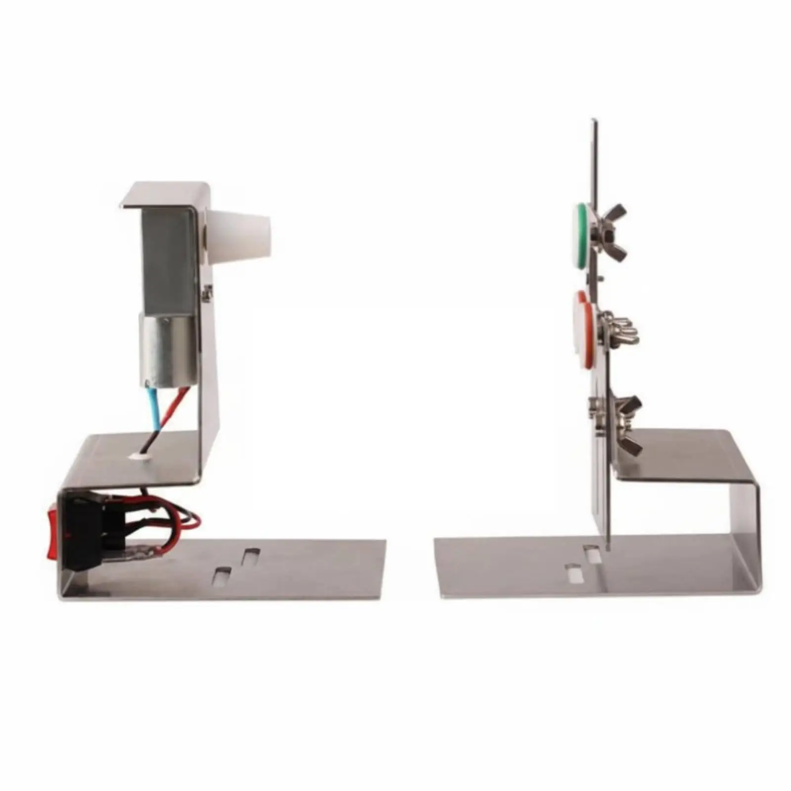 Adjustable Speed Rod Rotator Gluing Machine Stainless Steel Body for Epoxy Coating and Thread Wrapping on Fishing Rods