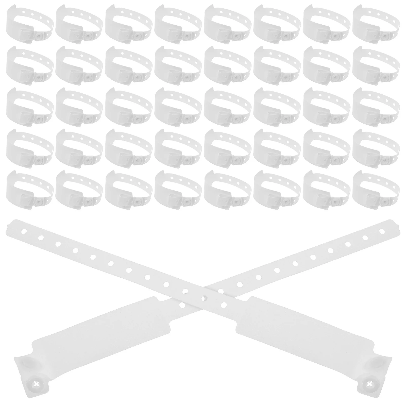 

100Pcs Waterproof Wristbands Hospital Patient Wristbands Disposable Medical Id Bands Writable Identification Safety Use