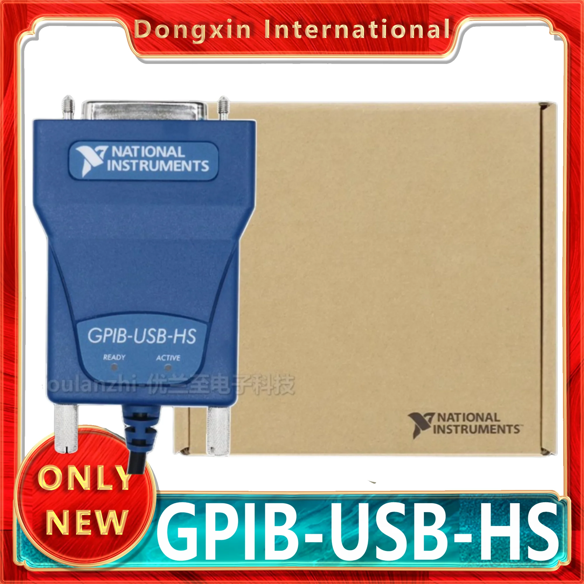 الأدوات الوطنية GPIB-USB-HS 778927 -01 بطاقة الحصول على بيانات GPIB إلى USB