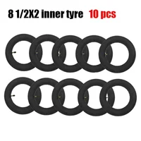 Cámara interior de 8,5 pulgadas, 8 1/2x2, cámara interior de 8,5x2 con válvula recta para accesorios para patinete eléctrico Xiaomi Mijia M365