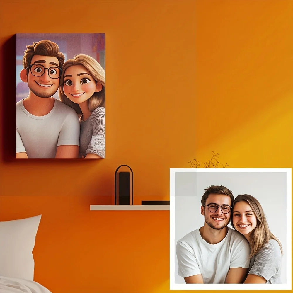 Transform Your Portrait Photos Into Anime Style - The Perfect Gift for Mother's Day Father's Day Easter Ramadan and Any Occasion