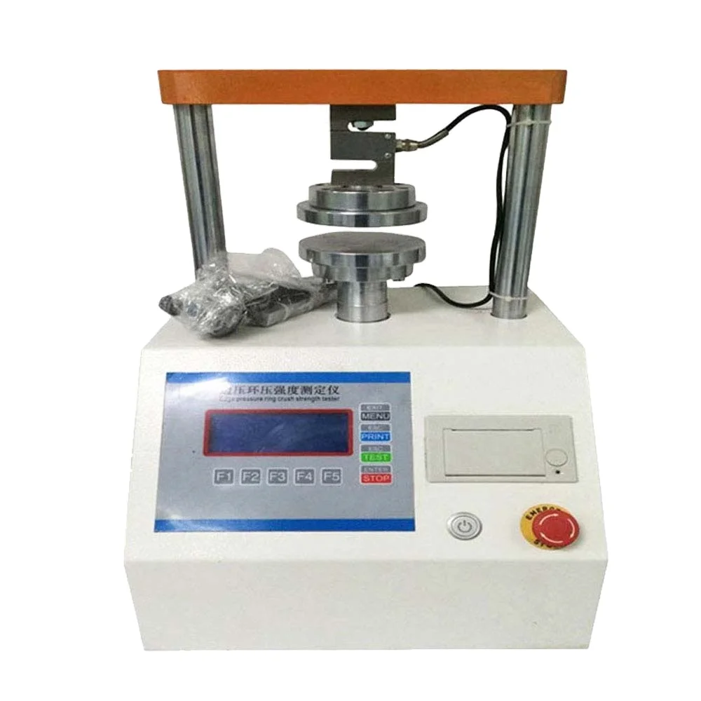 China Test Equipment Corrugated Paper Board ECT Edge Crush Testing Machine