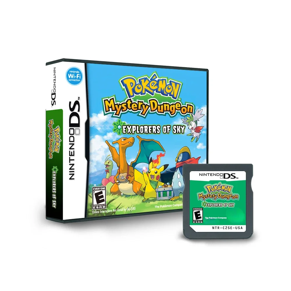 

Игровая карта серии Pokemon NDS, Покемон-суджугейт, Рейнджер-хранитель, невероятный лабиринт, американская версия английской игры