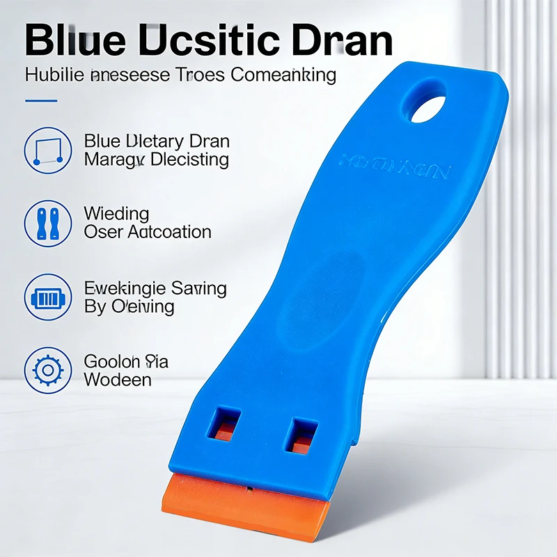 Car Film Glue Removal Scraper, Window Glass Cleaning & Glue Removal, Household Glue Removal Scraper,Multi-Purpose Scraper Safe