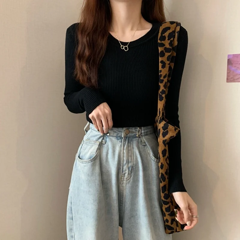 

Sweaters Jumpers Womens BF Y2K Wear Woman Youthful Clothes Layered Look Wedding Ceremony Celebration Event Gathering Elegant Alt