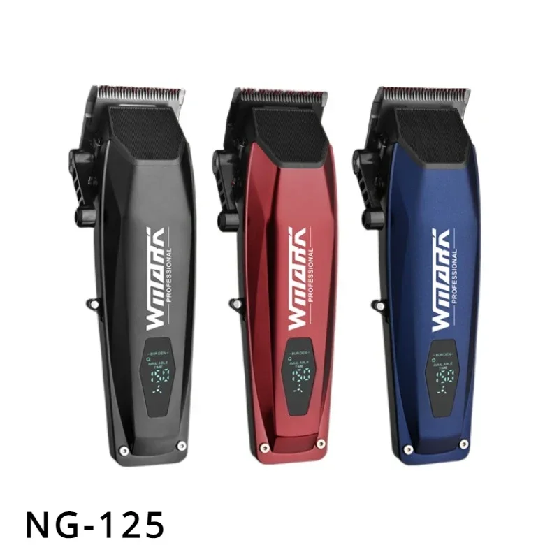 2024 New Trimmer for Men WMARK Hair Clipper NG-125 Oil Head Electric Clippers Hot Selling Salon Hair Cutting Machine