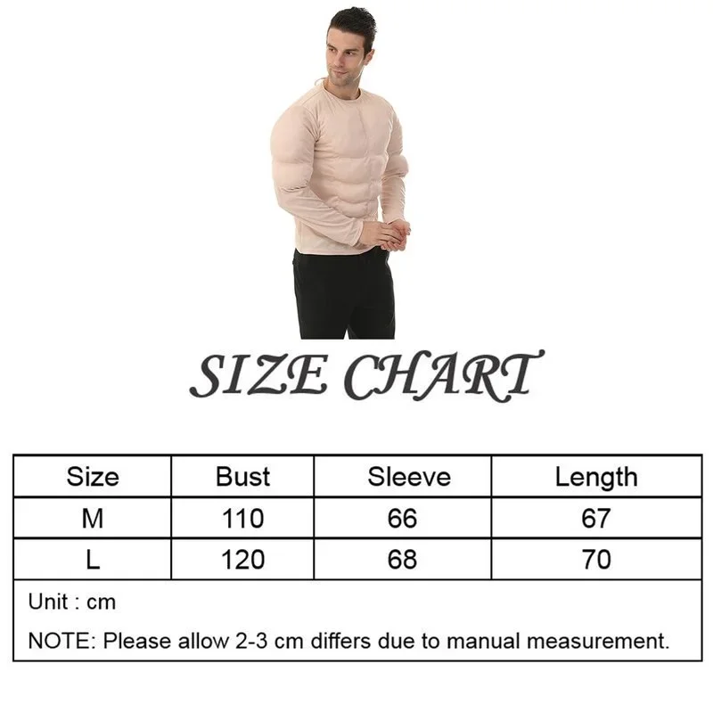 RT01 disfraz de Halloween divertido hombre musculoso traje de Cosplay para fiesta de cumpleaños ropa de hombre carnaval Pascua Purim Fancy Dre & Gf1