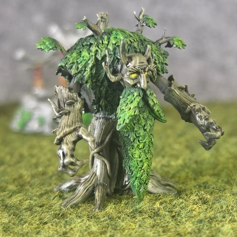

Warcraft Guardian Tree Night Elf Tree Man Guardian Tree of Life Defense Tower Mini Hand Painted Model Ornament Toy