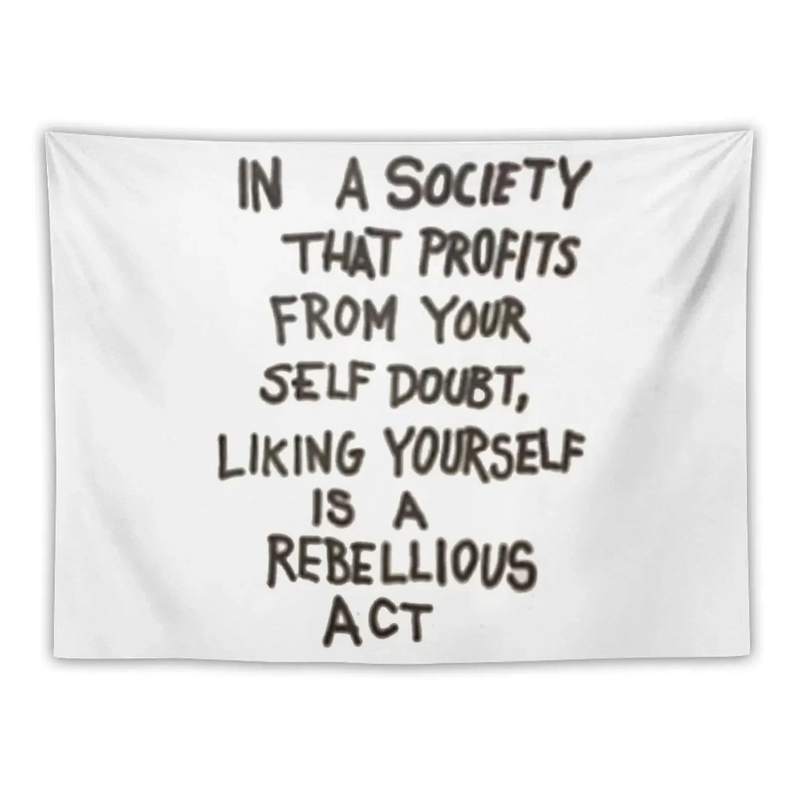 Society Statement Tapestry Room Ornaments Bathroom Decor Bedrooms Decor Room Decorations Aesthetics Tapestry