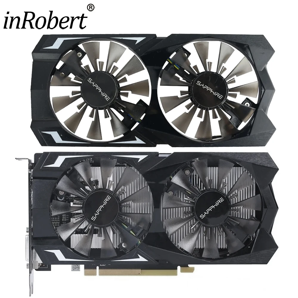 

85mm GA91B2H Graphics Video Card CPU Cooler Cooling Fan For Sapphire RX 460 CPU Heat Sink Cooler with case