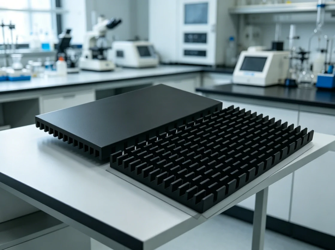 Aluminum Heat Sink, Slotted 150×85×12mm, Amplifier Board Heat Block, Electronic Circuit Heat Dissipation, Router CPU Cooler