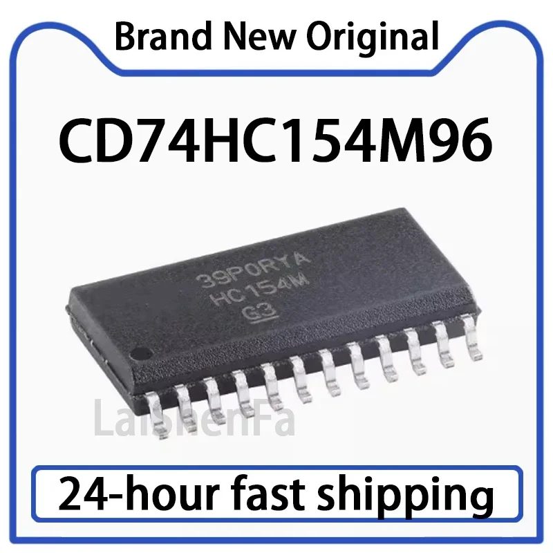 5PCS CD74HC154M96 SOIC-24 High-speed CMOS Logic 4-wire To 16 Wire Decoder/multi-channel Signal Stock