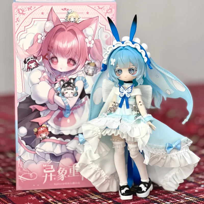 

Sakura Park 1/12 Scale BJD Start Again Series, Cute Anime Blind Box, Home Decoration, Desktop Ornament, Mystery Gift