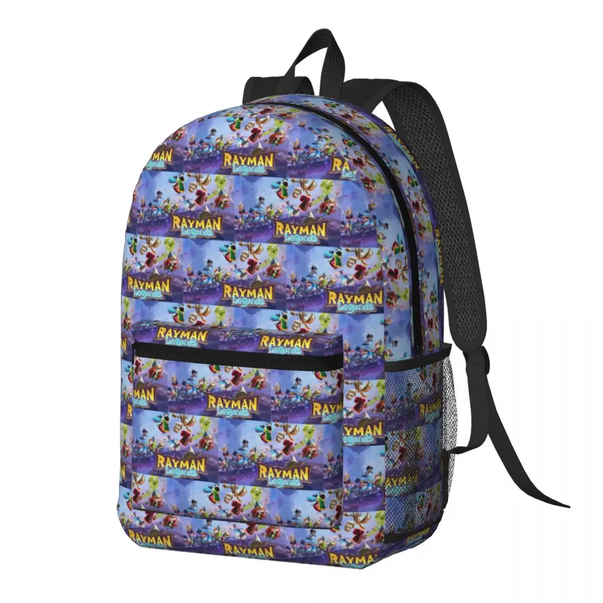 Cartoon Games Rayman Legends Backpack Daypack Large Capacity Boys Girls BookBag School Bag Shoulder Bags for Men Women