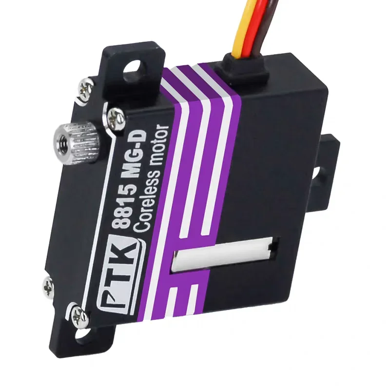 PTK 8815 MG-D 15KG Coreless Servo All Metal Geared Glider Fixed Wing RC Model Aircraft Programmable High Torque Waterproof Servo