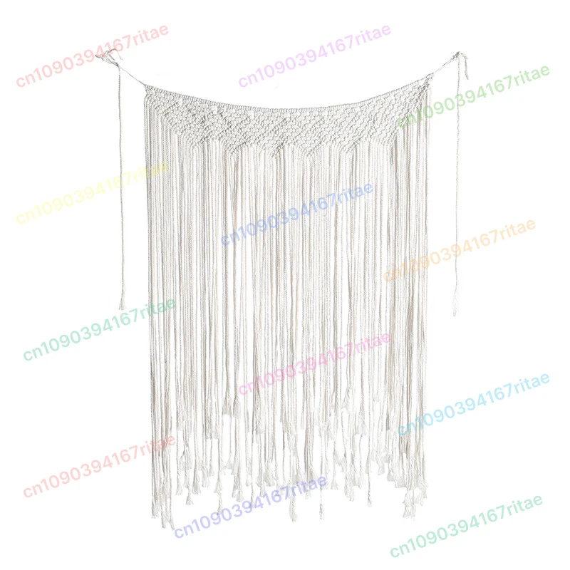 

2025 New Macrame Wall Hanging Handmade Woven Wall Tapestry Large Cotton Boho Wedding Backdrop Wall Decoration for Living Room