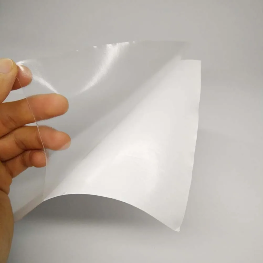 

500CM Clear Car Adhesive Film for Interior Handle Wrap Scratch Resistant Heat Resilient Transparent Self-Adhesive No
