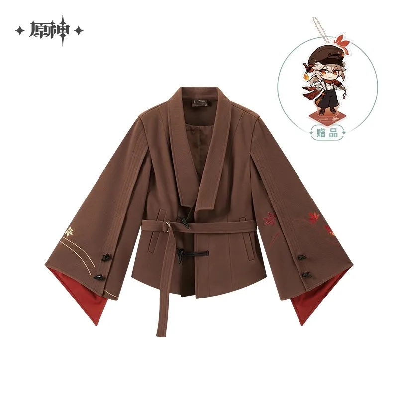 [Genuine] Game Genshin Impact Kaedehara Kazuha Theme Impression Series Casual Jacket Anime Character Cosplay Costume Top Acrylic