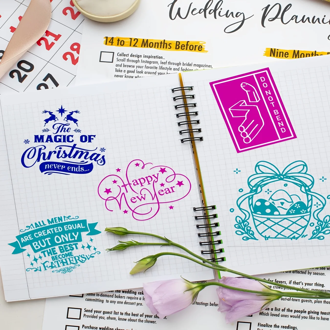 Blue-Black Clear Sticker Paper 57x25mm Adhesive Transparent Labels for Wireless Mini Printers, Photo/Decal/Design Color Prints