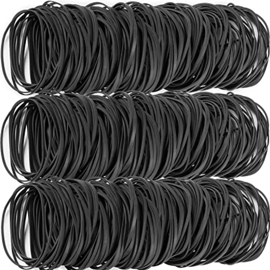 Rubber Bands size #33 Approximately 220 pcs Elastic Bands for Office Supply File Folders Litter Box