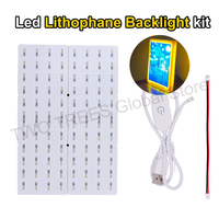 For Bambu Lab Lithophane Led Panel CMYK LED Backlight Board PLA Basic CMYK Lithophane Bundle 3D Print Lithophane Photo DIY