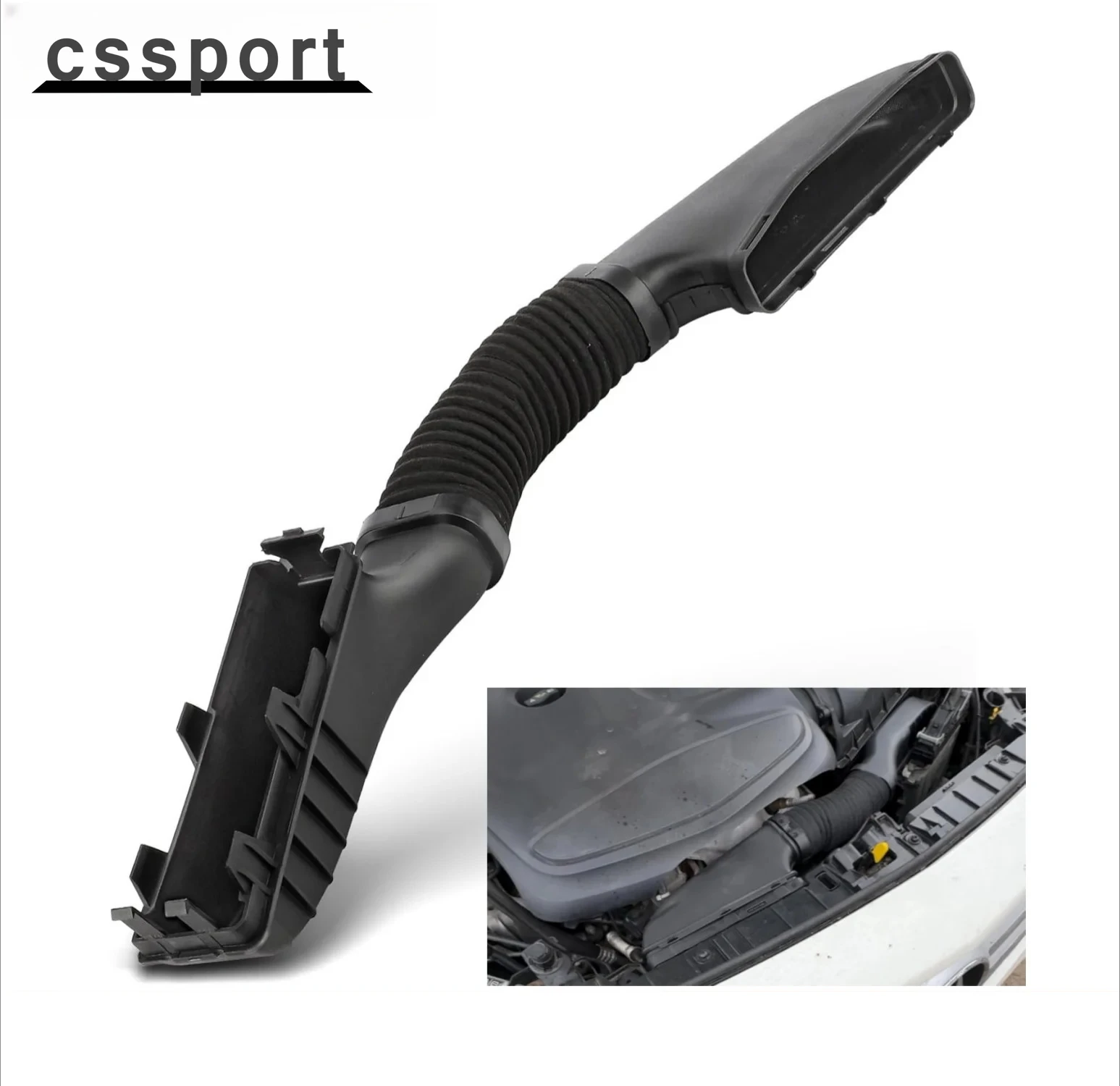 

2700900282 2700900601 Air Cleaner Intake-Inlet Duct Hose For Mercedes-Benz 2013-2016 A180 Base 1.6L 2010-2011 B200 Base 2.0L