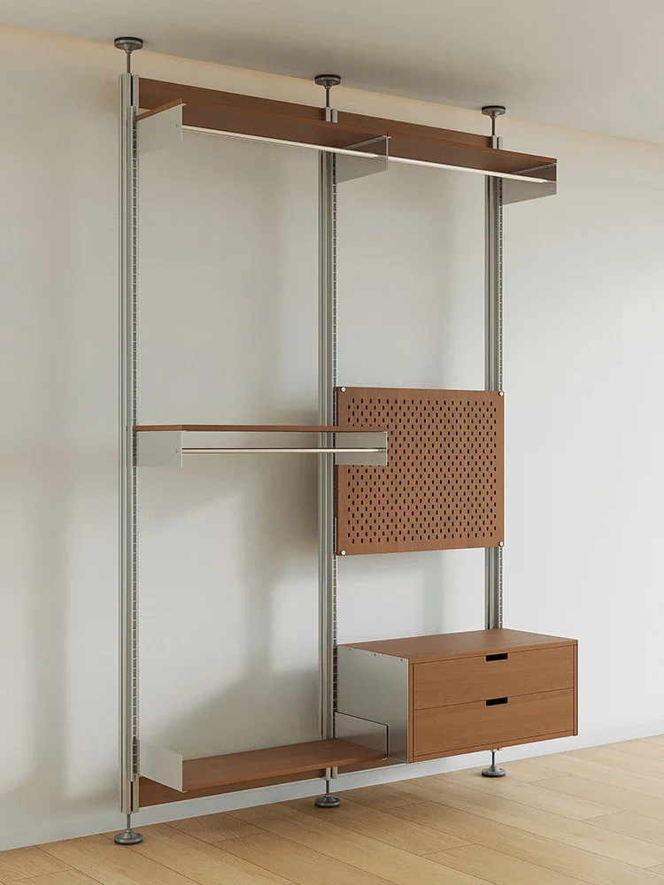 Bookcase has things [60cm combination] indomitable free punching shelf, hole board storage partition display rack