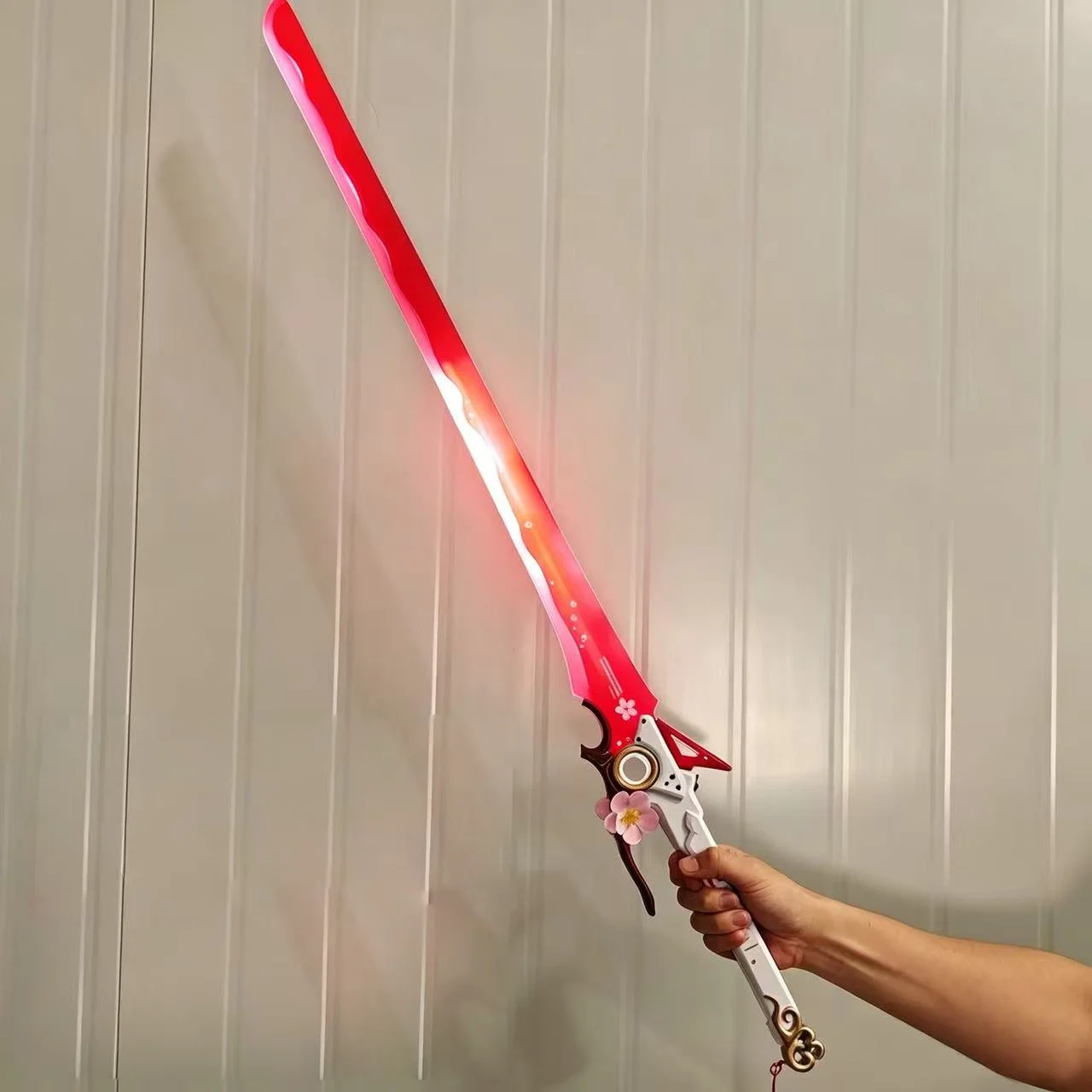 Lucia Crimson Abyss Pink Cherry Blossom Katana Weapons Game Punishing Gray Raven Cosplay Prop Halloween Party Costume Accessory