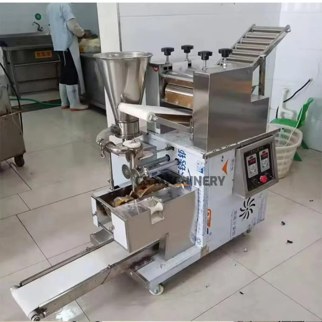 آلة صنع الزلابية والتمااليز الأوتوماتيكية التجارية صانع Jiaozi مع مكون المحرك الأساسي