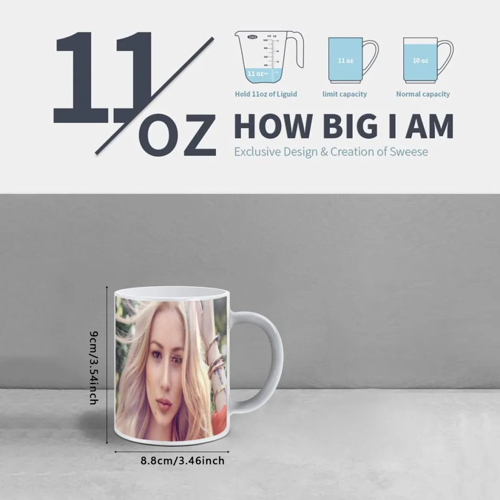 Singer Iggy Azalea Free shipping Mug Changing Color Ceramic Coffee Mugs Magic Tea Cup Best Gift For Your Friends