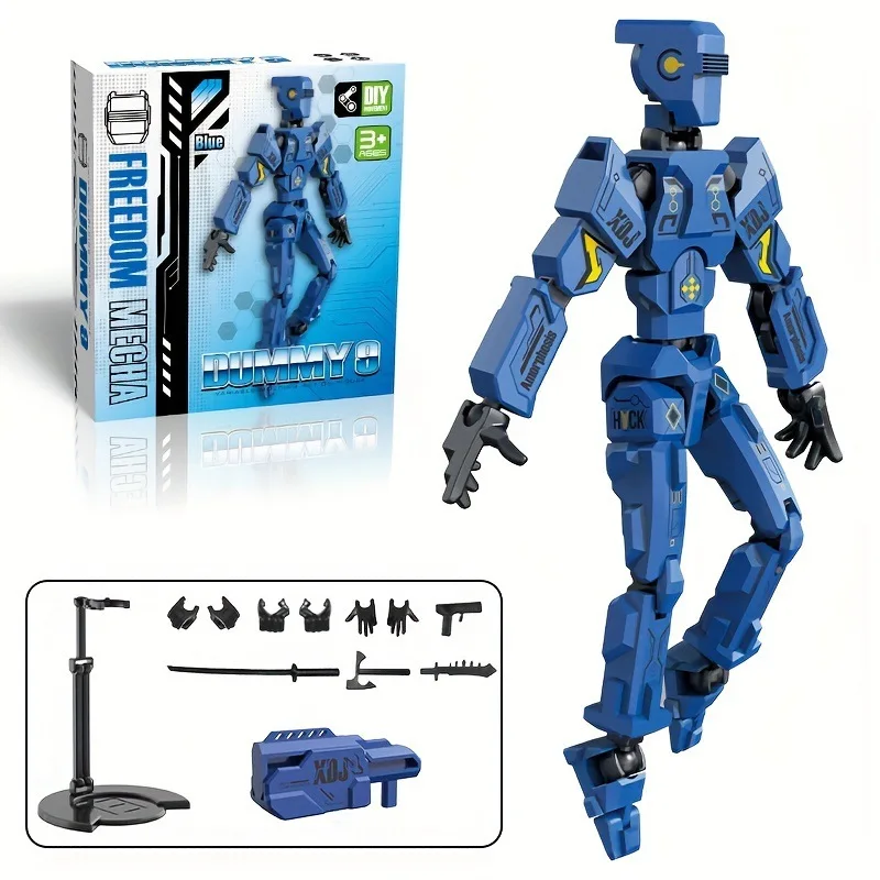 Novo produto impressão 3d de bonecas brinquedos de descompressão diy criatividade robô presentes de aniversário das crianças