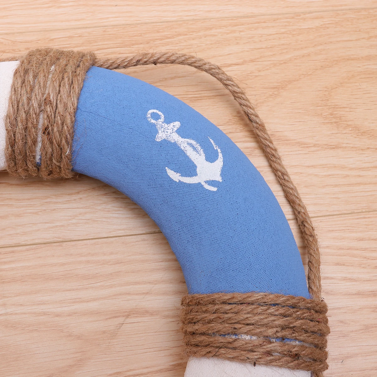 

1Pcs 30cm Lifebuoy Decoration Mediterranean Style Wall Hanging for Restaurant Cafe Bar Add Festive Atmosphere Wall Sign