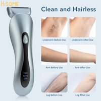 Electric Shaver for Women Hair Remover 3 Modes Painless Lady Shaver Razor Bikini Trimmer Wet Dry Use Waterproof For Body Private