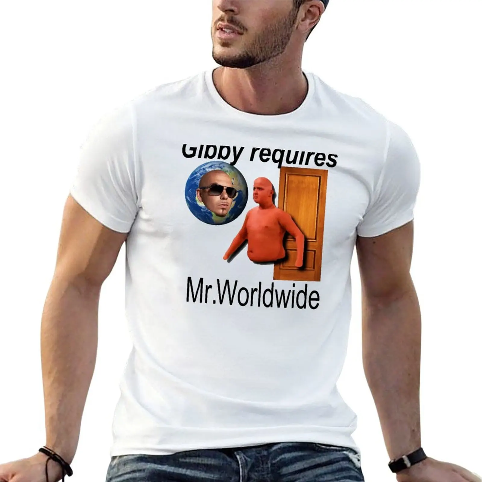 

Mr. for Worldwide man t shirts Requires funny personalised Gibby shirt shirts graphic t t T-Shirt humor dark