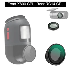 for 70mai Dash Cam 4K Omni X800 CPL Filter Reduce Glare Reflection Enhance Contrast for 70mai Rear Cam CPL Filter
