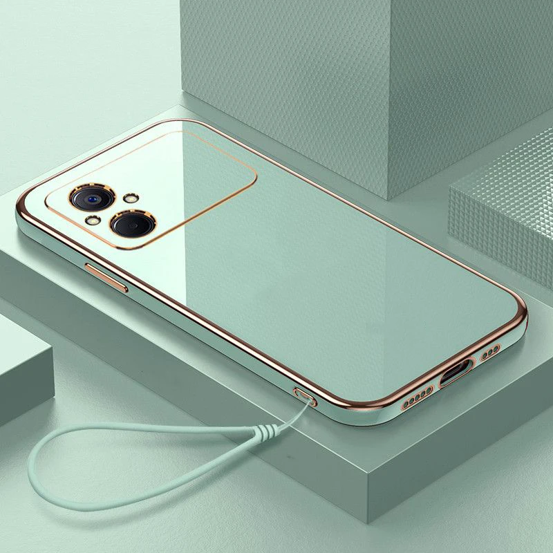 For Xiaomi Poco M5 Case Poco M4 5G Cover 22041219PG 22071219CG Luxury Square Plating POCO m5 M4 Phone Case Shockproof Back Cover