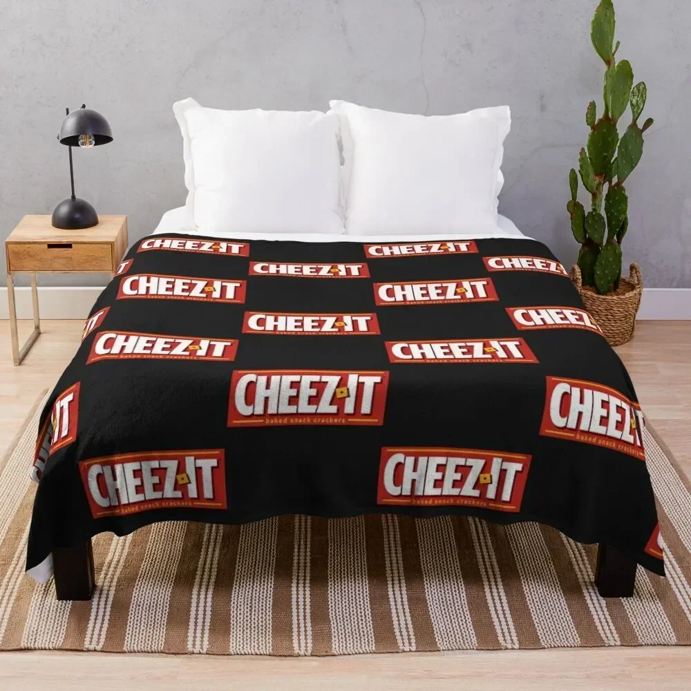 

Cheez It Logo Throw Blanket Machine Washable Soft Warm Blanket
