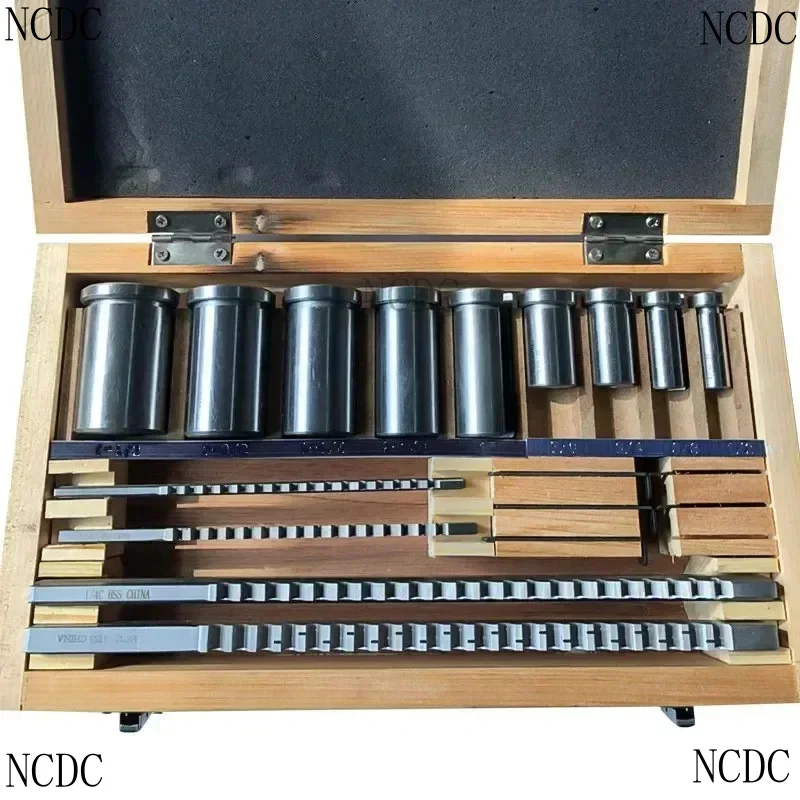 18Pcs HSS Metric Keyway Set 4/5/6/8Mm Broaches 12-28 Cutting Broach High Quality NE