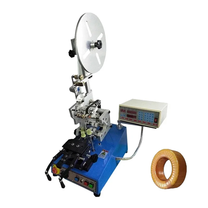 Fully Automatic Magnetic Ring Coating Machine 600W 220V Common Mode Transformer Wrapping Machine Ring Inductor Coil