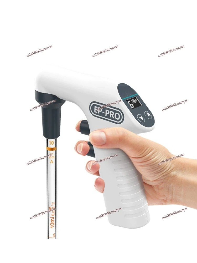 

Laboratory Electric Pipette Digital Display Adjustable Speed Large Capacity Automatic Pipette Pump Aids Electronic Pipette Gun