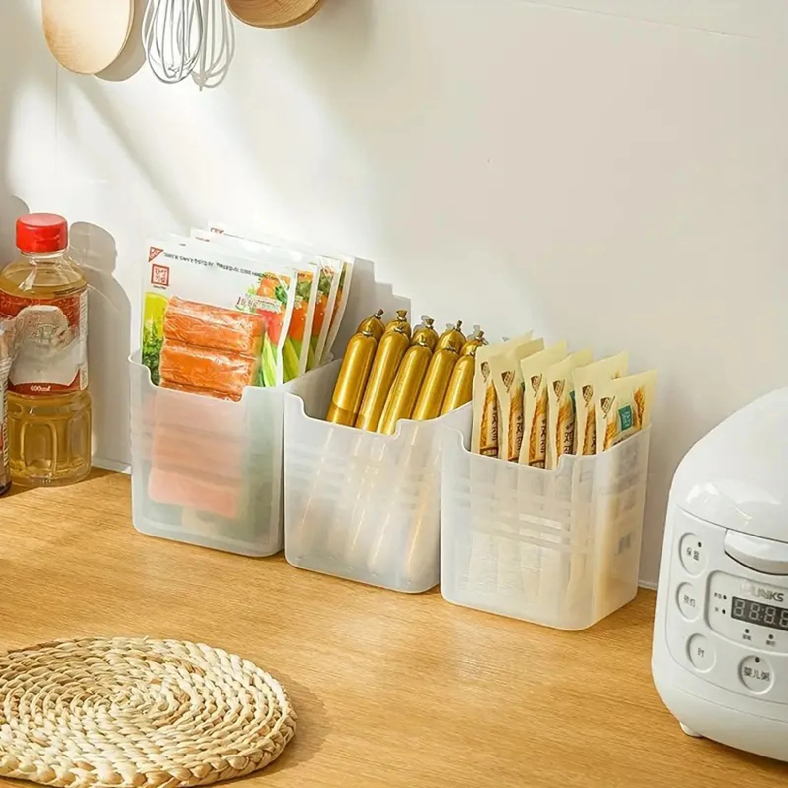3pcs Kitchen Storage Basket 10 - Food Storage Quart review and price