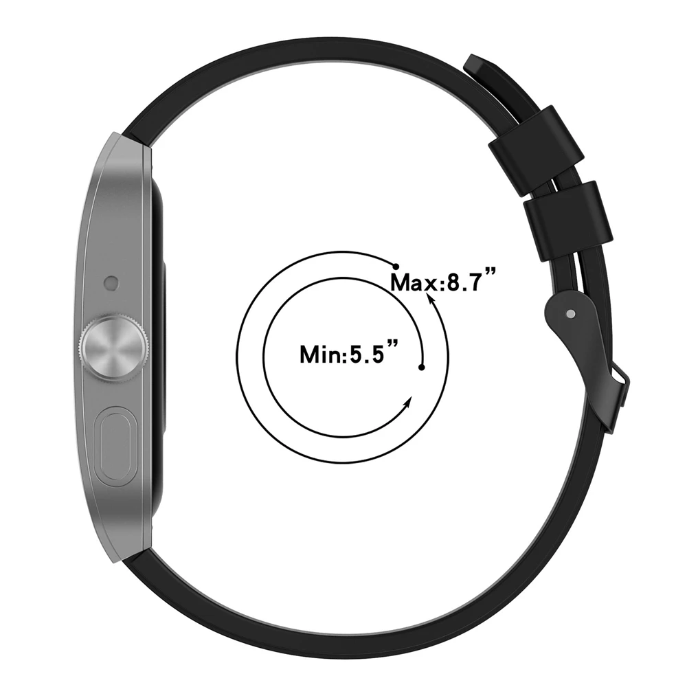 OPPO 워치 4 프로용 실리콘 스트랩, 스마트 워치 4 프로용 손목 밴드, 스포츠 교체