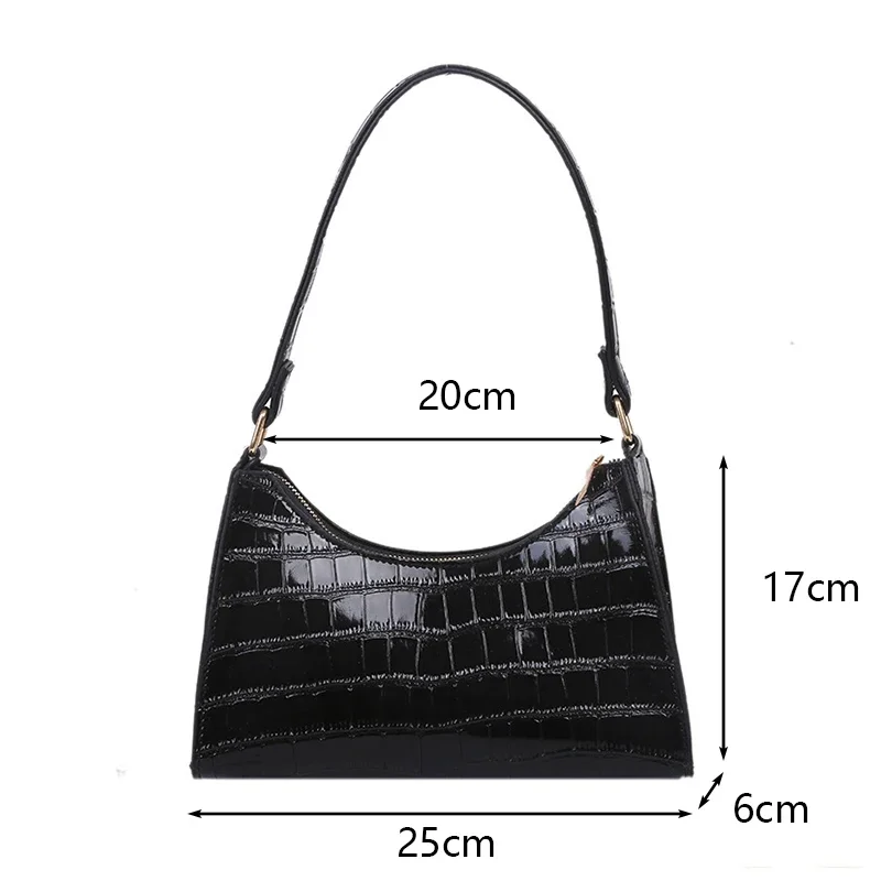 Fashion Exquisite Shopping Bag Retro Casual Women Totes Shoulder Bags Female Leather Solid Color Chain Handbag