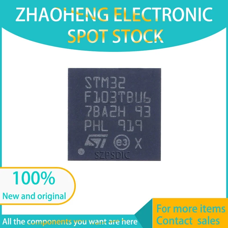 STM32F103TBU6 VFQFP… - image