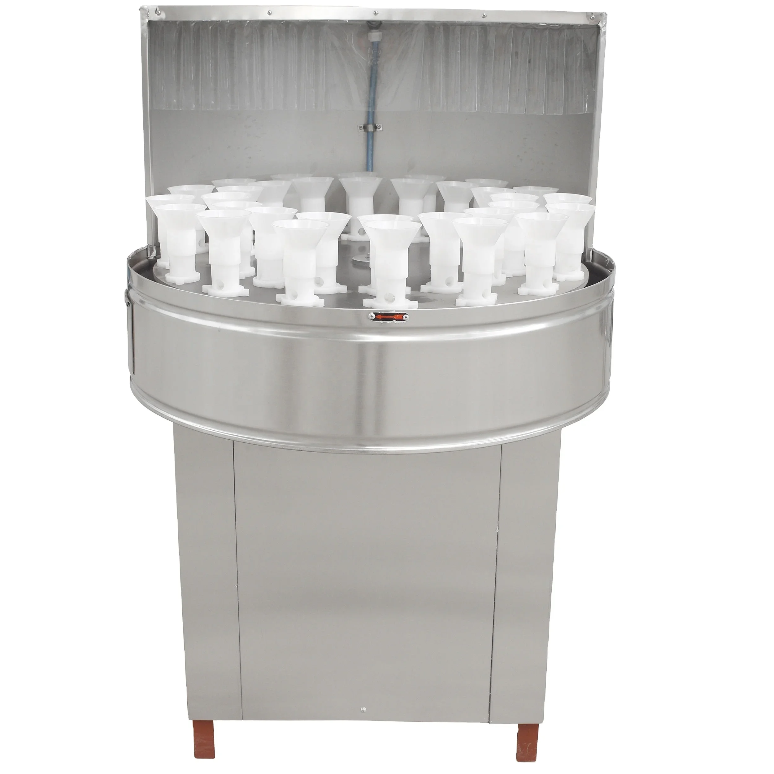 

Industry Stainless Steel Small Big Bottle Rotary Glass Wine Bottle Washing Machine Manufactured Bottle Cleaning Machine