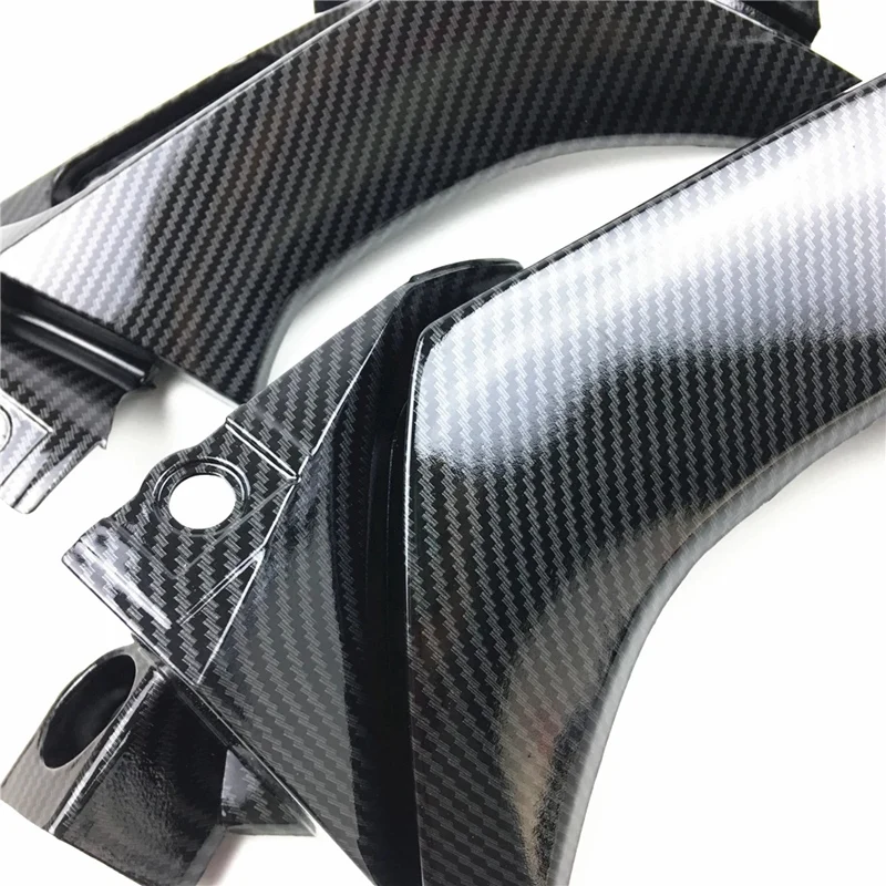 Motorcycle Carbon Fiber Side Frame Mid Cover Panel Fairing Cowl For Yamaha YZF R1 2004 2005 2006