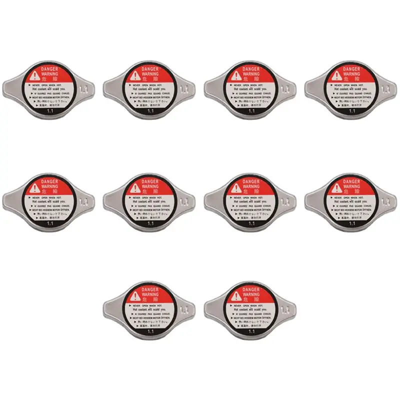 Compact 10X Radiator Cap, Replace 19045-RAA-003,For Honda, Acura - Accord, Civic, CRV, Elements, Fit, Odyssey, Pilot, Ridgeline,