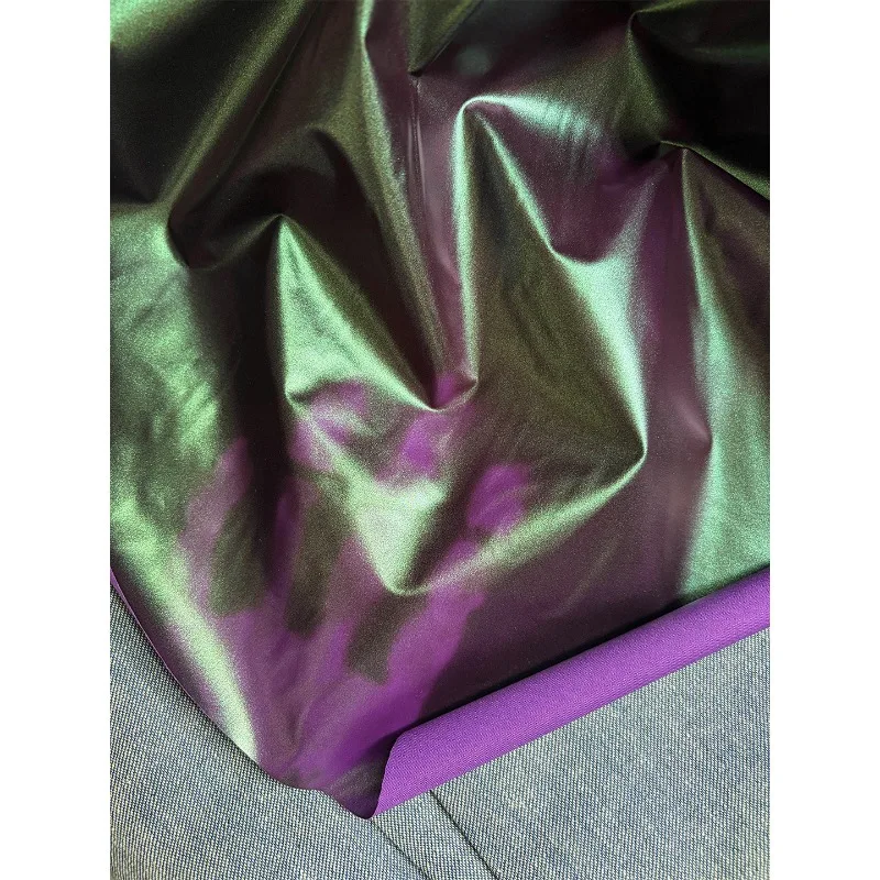 Temperature Sensitive Purple Ultra-thin Material Down Jacket Clothing Designer Experimental Technology Cloth for Diy Sewing